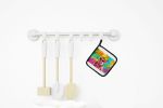 NEW Hippie Animal Pig Pair of Pot Holders Kitchen Heat Resistant Pot Holders Sets Oven Hot Pads for Cooking Baking BBQ, 7 1/2 x 7 1/2